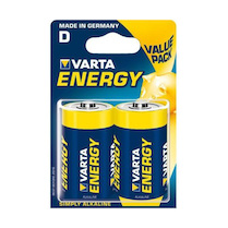Baterie alkalické Varta Energy LR20-D 2ks