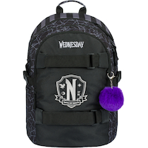 Batoh anatomický Baagl Skate Wednesday Nevermore