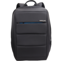 Batoh Bestlife Travel Safe 15,6" černomodrý