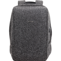 Batoh Bestlife Travel Safe 15,6" černý žíhaný