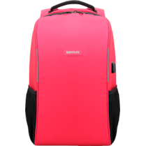 Batoh Bestlife Travel Safe 15,6" červený