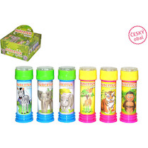 Bublifuk s kuličkou 50ml Safari mix