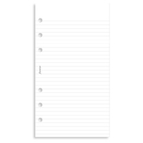Diář FILOFAX Náhradní náplň osobní linkovaný papír