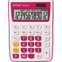Kalkulačka Rebell SDC912 Plus vínová
