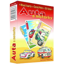 Karty Černý Petr Auta a Motorky