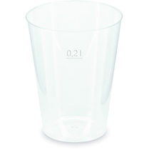 Kelímky plastové 0,2l 40ks