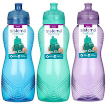 Láhev Wave Twist ‘n’ Sip 600ml Sistema® Hydrate™ mix