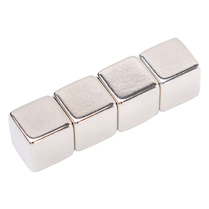 Magnety super silné krychle 4ks 10x10x10mm