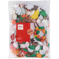 Pěnovka tvarová jumbo pack 500ks Listy