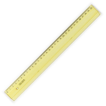 Pravítko 30cm žluté