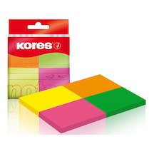 Samolepicí bloček neon 38x50mm po 200 listech