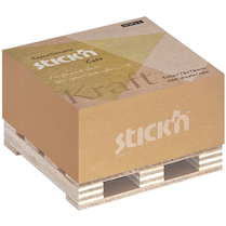 Samolepicí bloček Stick'n Kraft na paletce 76x76mm