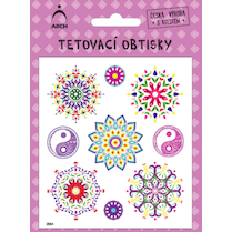 Tetovací obtisky 2564 Mandaly
