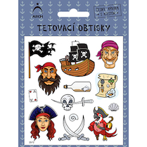 Tetovací obtisky Piráti