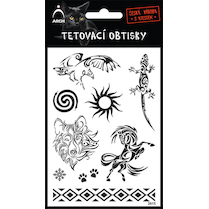 Tetovací obtisky černé - orel