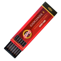Sepie 4378 tmavě hnědá pr.5,6mm Gioconda