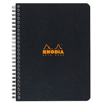 Zápisník Rhodia Classic A5+ čtvereček černá