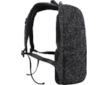 Batoh Bestlife Travel Safe 15,6" černý žíhaný