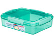 Box na svačinu 2 oddělené přihrádky 975ml Sistema® Lunch™ mix