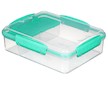 Box na svačinu 2 oddělené přihrádky 975ml Sistema® Lunch™ mix