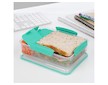 Box na svačinu 2 oddělené přihrádky 975ml Sistema® Lunch™ mix