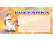 Dětská pozvánka Jednorožec 10ks
