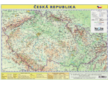 Mapa Česká republika A4