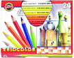 Pastelky 3154 24ks trojhranné silné