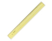 Pravítko 30cm žluté