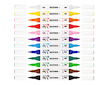 Sada akrylových popisovačů Kores Kreative Marker 12 barev