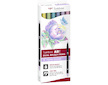 Sada oboustranných fixů ABT DUAL BRUSH PEN Pastels 6 ks