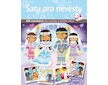 Kniha samolepek - Šaty pro nevěsty 