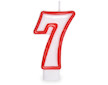 Svíčka číslo ''7'' 75mm