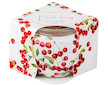 Svíčka sklo 70x62mm vonná Black Cherry