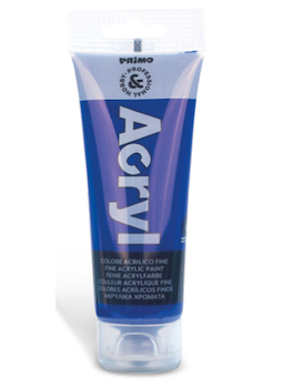 Akrylová barva Primo tuba 75ml modrá