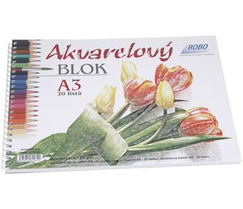 Akvarelový blok A3 Twin Wire