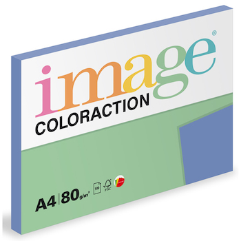 Barevný papír Image Coloraction A4 80g středně modrá 100 ks