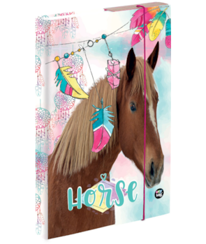 Box na sešity A4 Jumbo Kůň Romantic