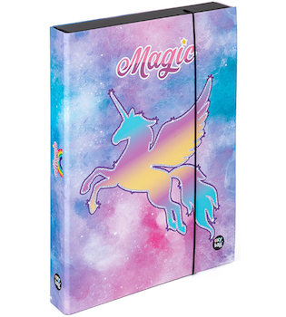 Box na sešity A4 Jumbo Unicorn