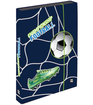 Box na sešity jumbo A5 fotbal