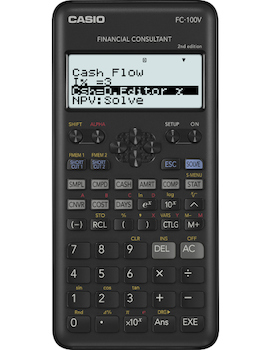Kalkulačka Casio FC 100 V 2E