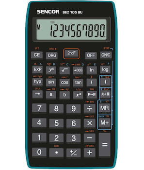 Kalkulačka SENCOR SEC 105 BU