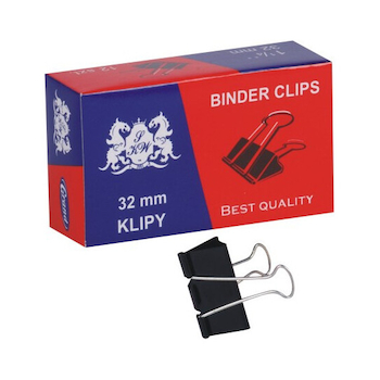 Klipy kovové 32mm