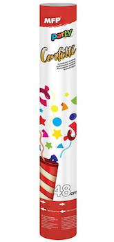 Konfety vystřelovací 48cm 1ks