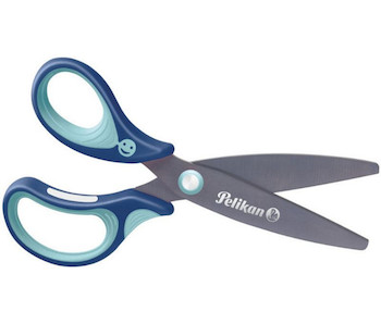 Nůžky Griffix teflon 14 cm levák modré