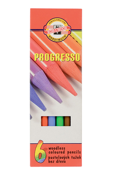 Pastelky 8755 6ks PROGRESSO dlouhé
