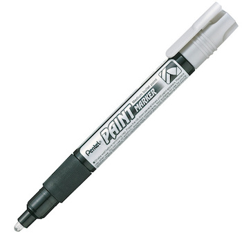 Popisovač lakový PaintMarker MMP20 stříbrný