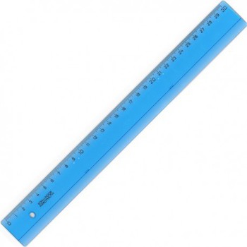 Pravítko 30cm modré