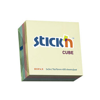 Samolepicí bloček Stick'n pastel mix