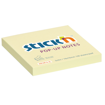 Samolepicí bloček Stick'n "Z" žlutý